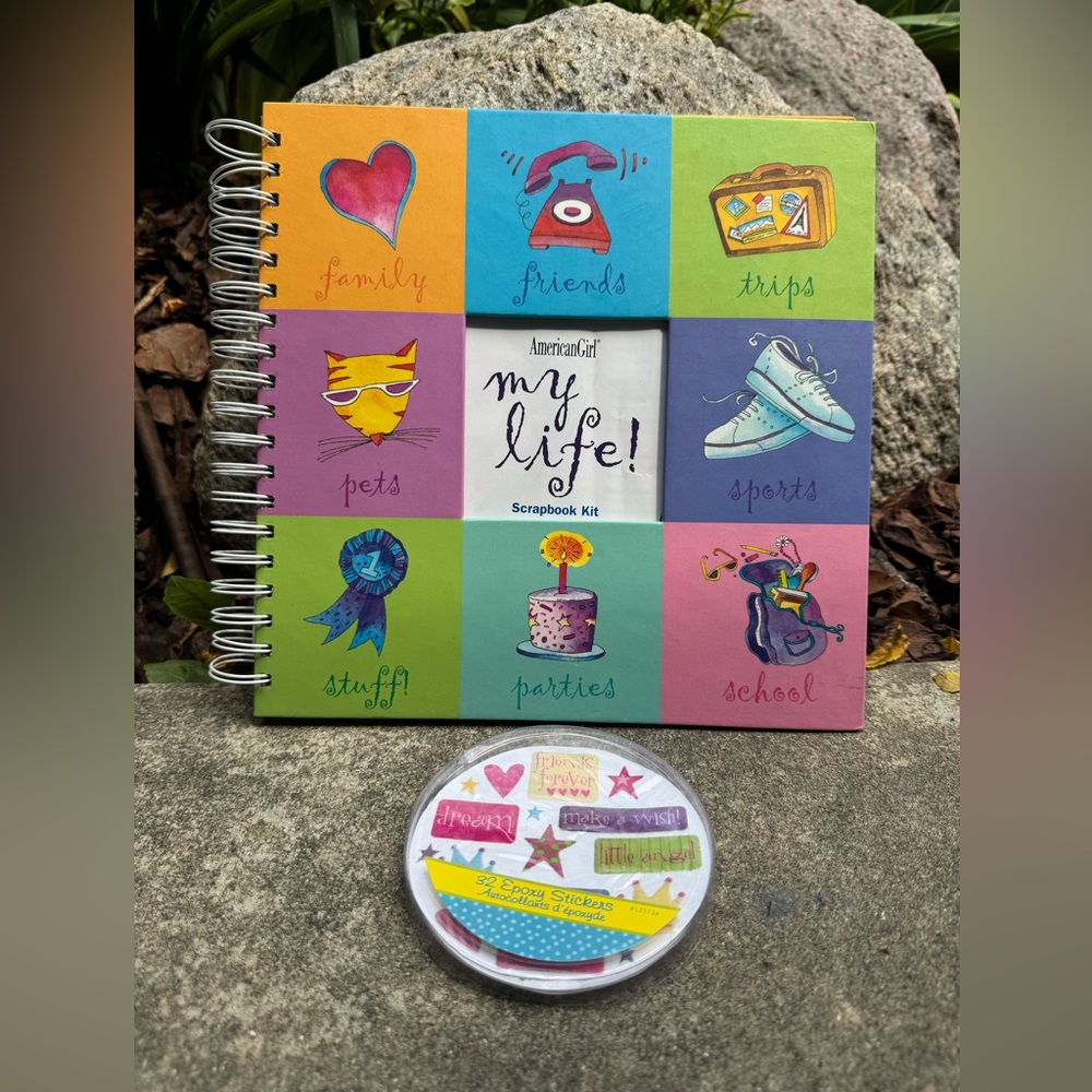American Girl My Life Scrapbook Kit - Multicolor